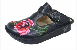 Alegria Classic Black Rose Embroidery