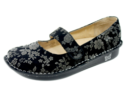 Alegria Feliz Floral Suede Shoe
