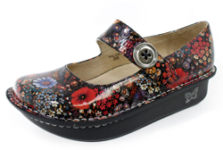 Alegria Paloma Midnight Garden Patent Mary Jane