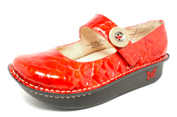 Alegria Paloma RED CROCO Mary Jane