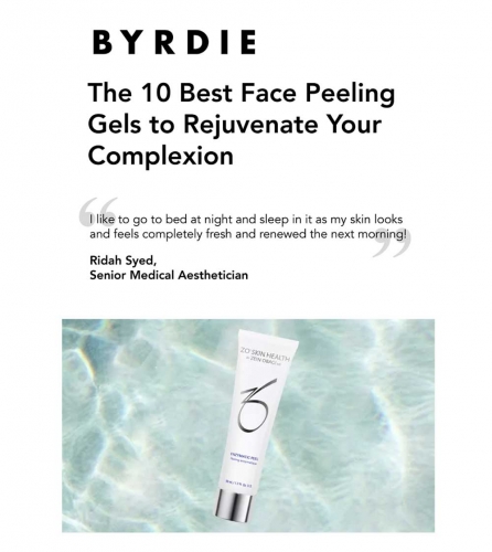 Byrdie - The 10 Best Face Peeling Gels to Rejuvenate Your Complexion