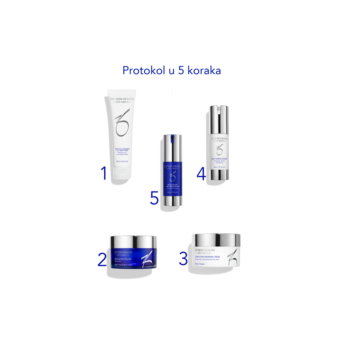 Skin Brightening Program Neujednačen ten, blaga hiperpigmentacija.