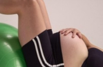 Fitball lopta za lakši porod
